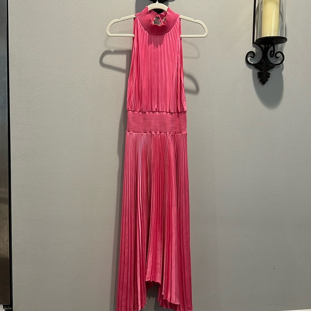 A.L.C. Pink Pleated Dress